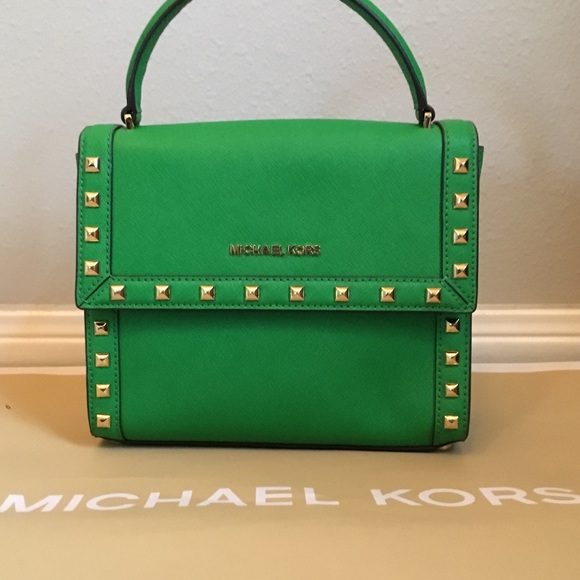 Michael Kors Handbags - MK Medium Palm Dillon Stud